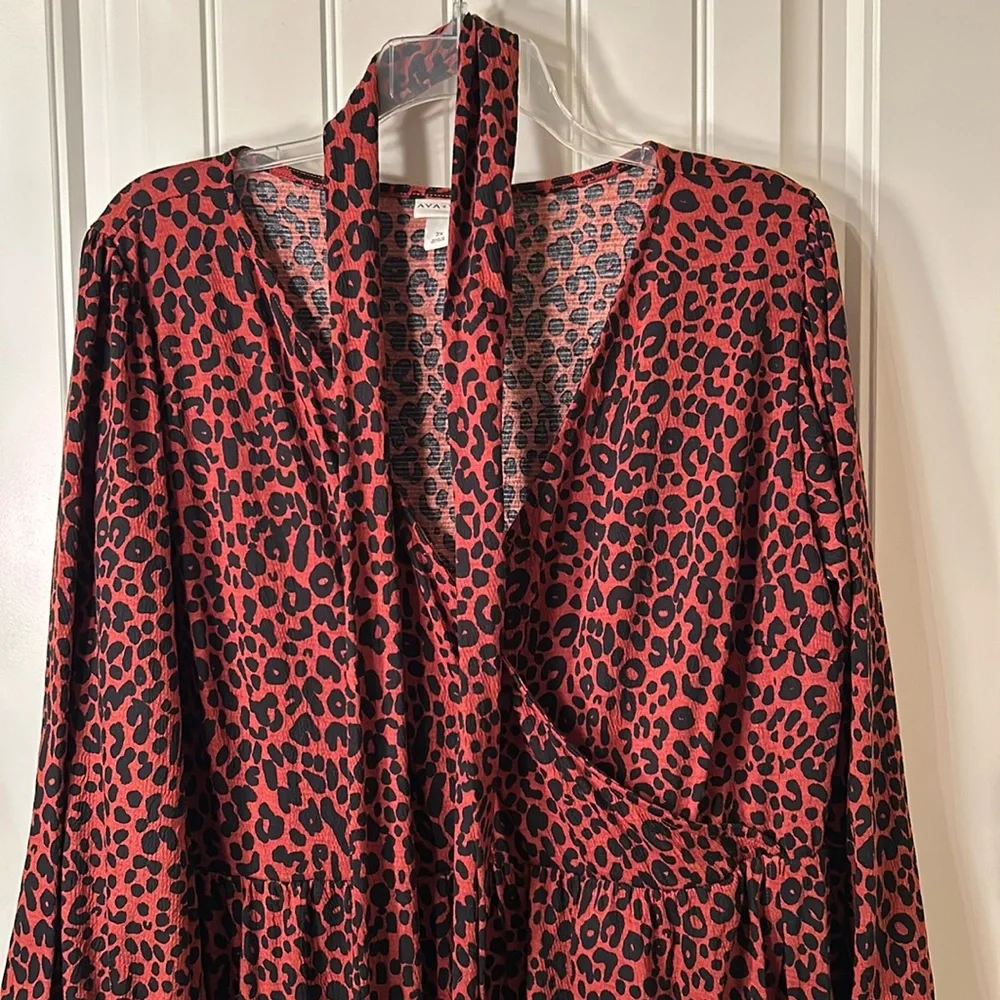 Ava &Viv midi dress size 2X - Picture 2 of 6
